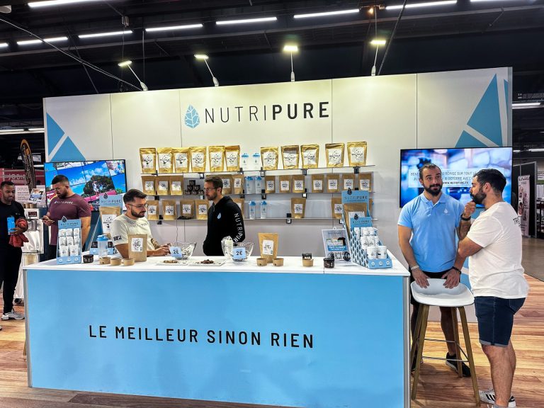 image d'un stand modulable Nutripure