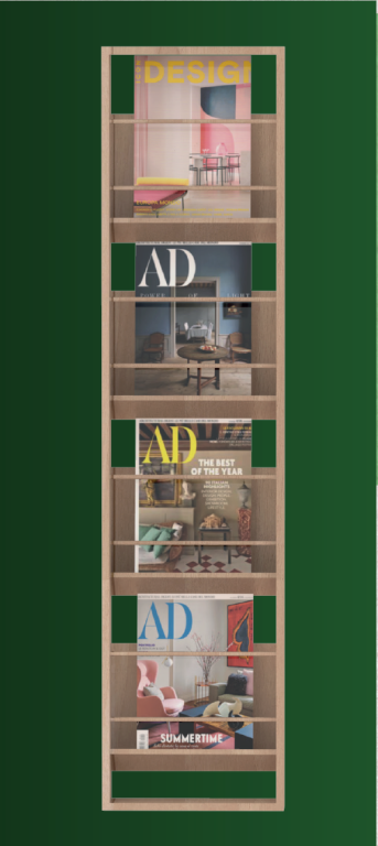 image rack en bois