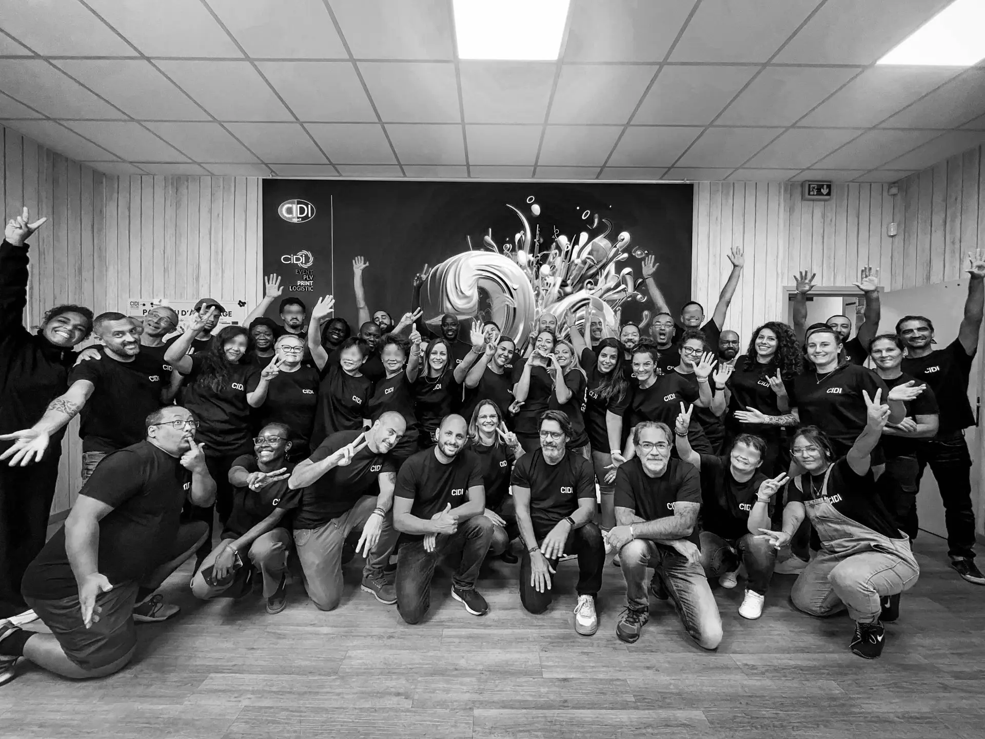 photo de groupe CIDI 20 ans