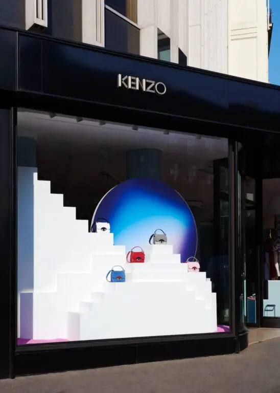 image d'une vitrine kenzo