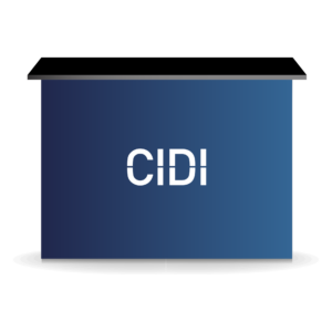 Comptoir textile tablette noire