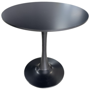 Table ronde noire