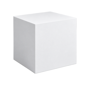 Stèle cube en bois 60 cm